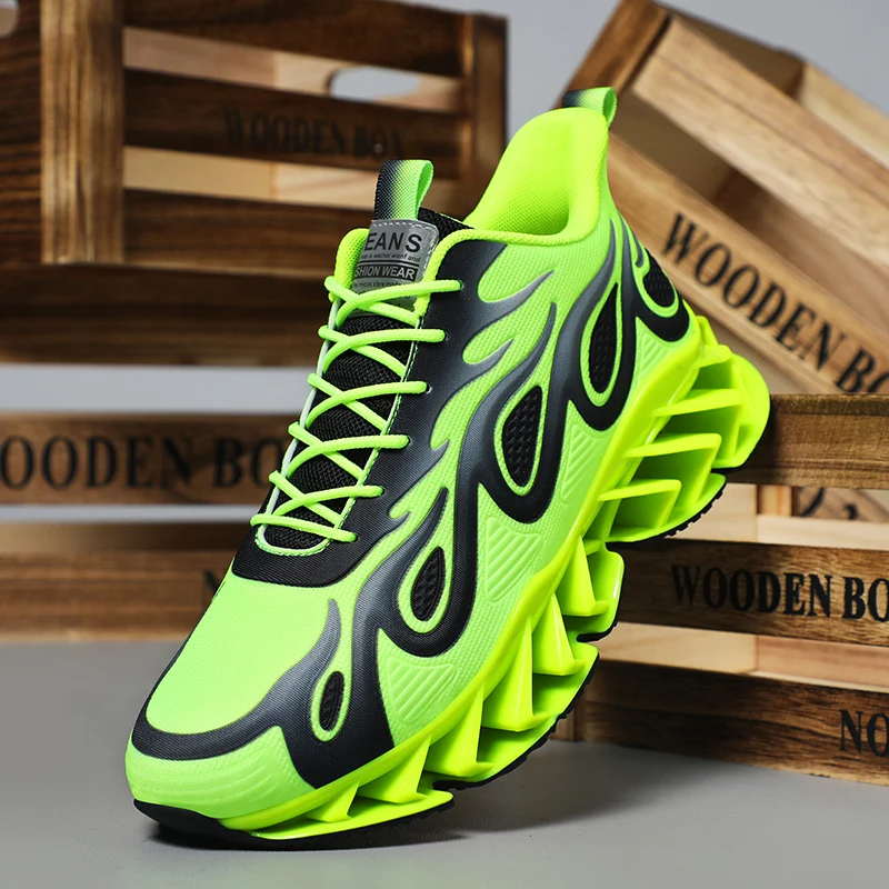 Big Size 39-46 Men Running Shoes Shock-Absorbant Jogging Sneakers Men New Style Blade Sneakers Shoes Breathable Outdoor Sneakers
Big Size 39-46 Men Running Shoes Shock-Absorbant Jogging Sneakers Men New Style Blade Sneakers Shoes Breathable Outdoor Sneakers