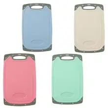 1PCS Cutting Board Garlic Grinding Wheat Straw Vegetable Meat Chopping Board Hanging Hole Spilover Prevention Kitchen Accessory
1PCS Cutting Board Garlic Grinding Wheat Straw Vegetable Meat Chopping Board Hanging Hole Spilover Prevention Kitchen Accessory