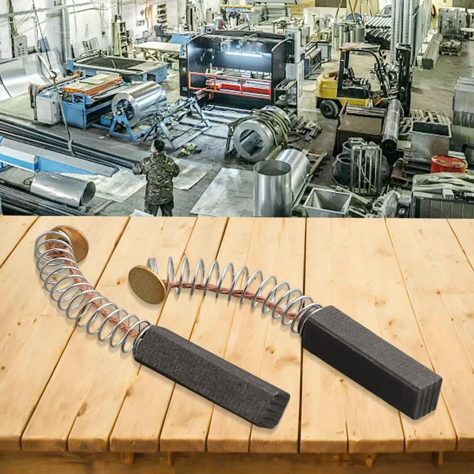 Motor Component Carbon Brushes Compatible With Various Power Tools And Motors Giving Life To Old Tools Pack Of 2
Motor Component Carbon Brushes Compatible With Various Power Tools And Motors Giving Life To Old Tools Pack Of 2