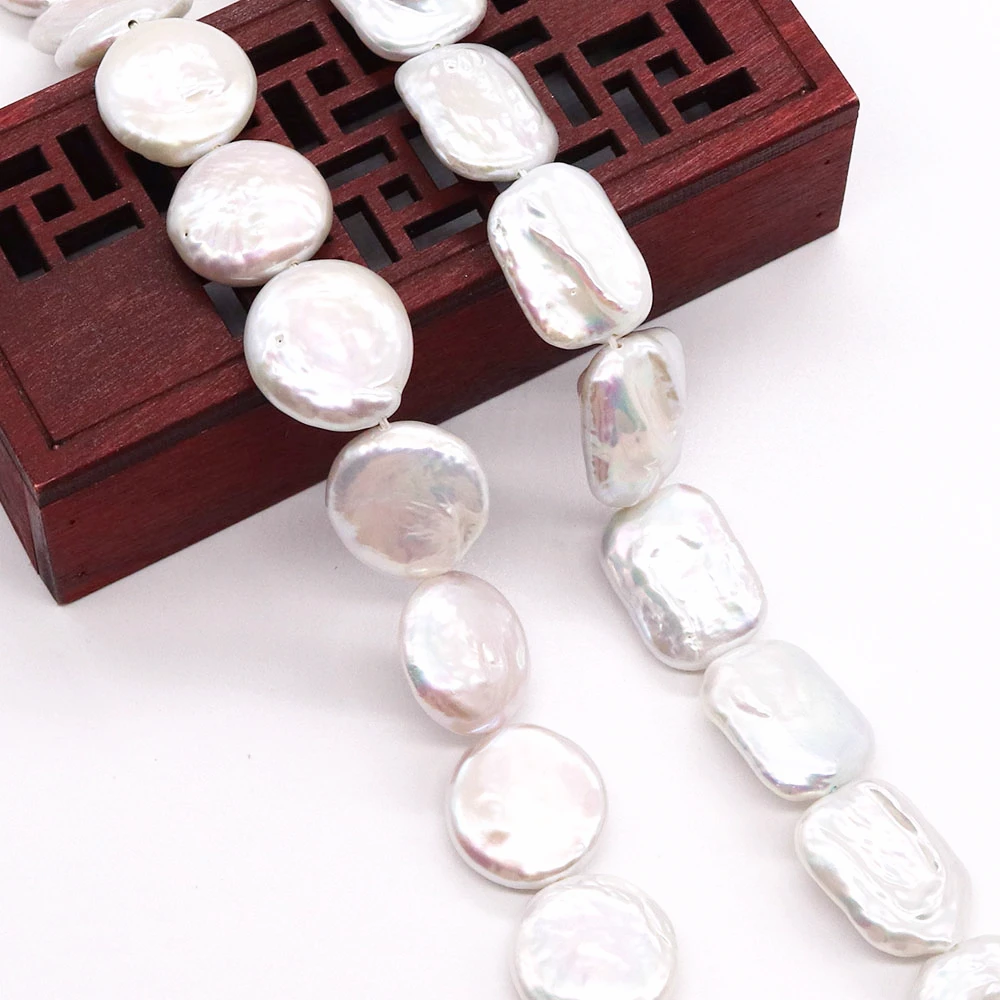 Natural Freshwater Pearls High Quality Rectangular Round Baroque Beads for Making Fine Jewelry DIY Necklace Earrings Accessories
Natural Freshwater Pearls High Quality Rectangular Round Baroque Beads for Making Fine Jewelry DIY Necklace Earrings Accessories