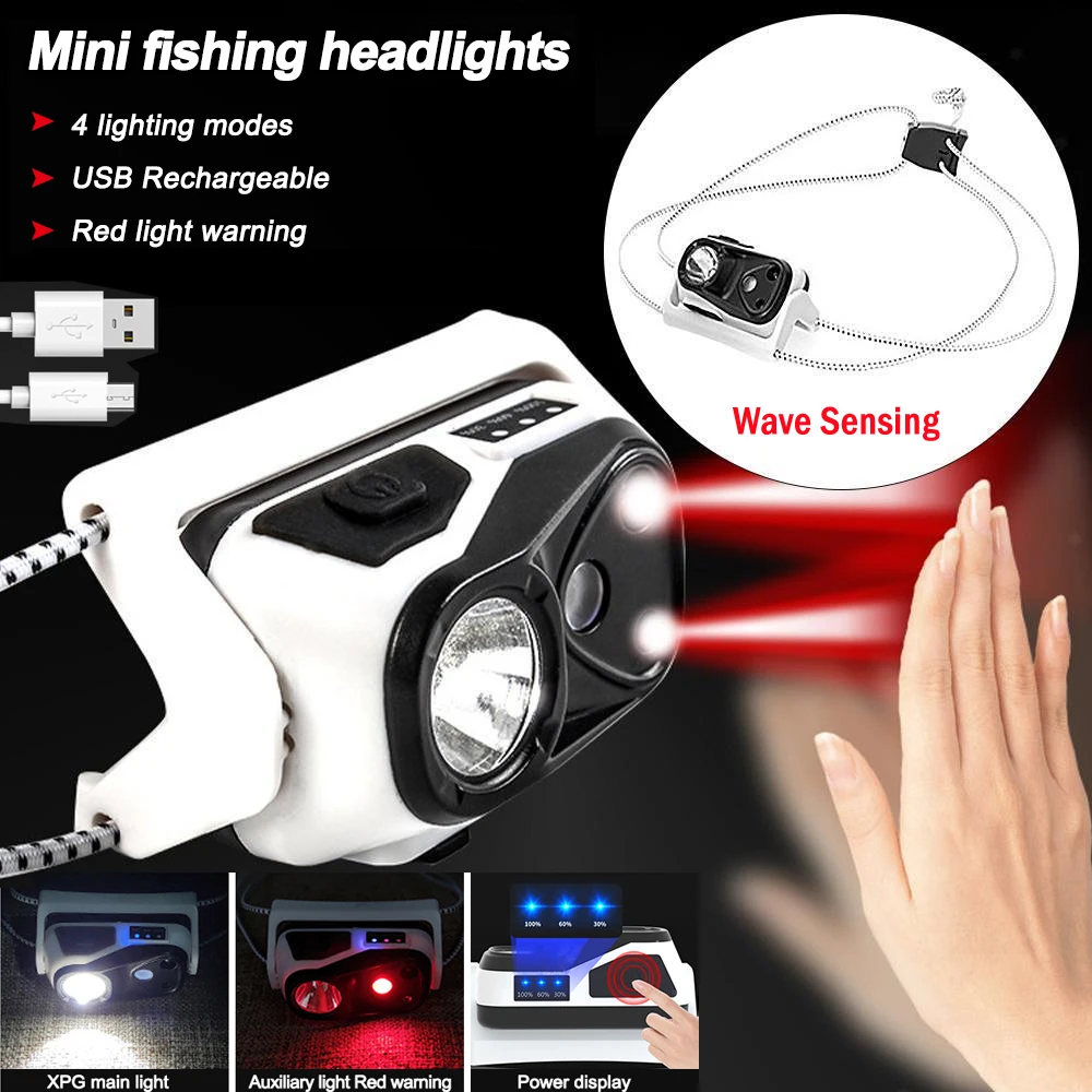800mah Sensor Headlamp USB Rechargeable Hat Clip Cap Light Chest Chain Light Adjustable angle Fishing Camping Running Headlight
800mah Sensor Headlamp USB Rechargeable Hat Clip Cap Light Chest Chain Light Adjustable angle Fishing Camping Running Headlight
