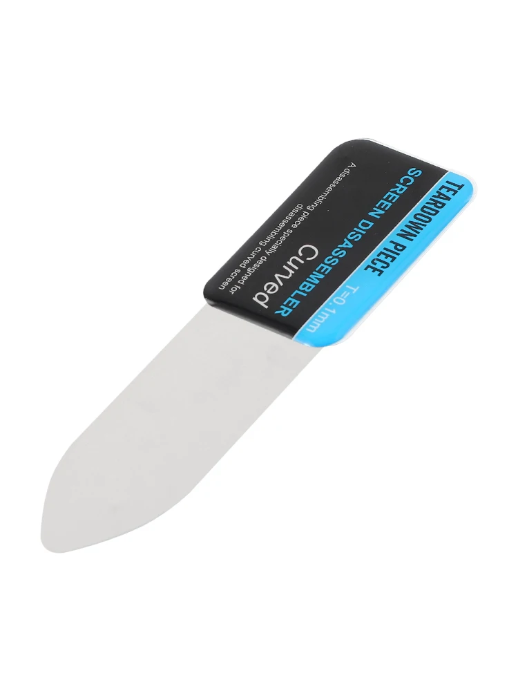 Removal Tool Screen Teardown Film Workshop Replacement Spring Steel 0.1mm 12.1*3*3.5cm 1pcs For Prying/Opening Tasks
Removal Tool Screen Teardown Film Workshop Replacement Spring Steel 0.1mm 12.1*3*3.5cm 1pcs For Prying/Opening Tasks