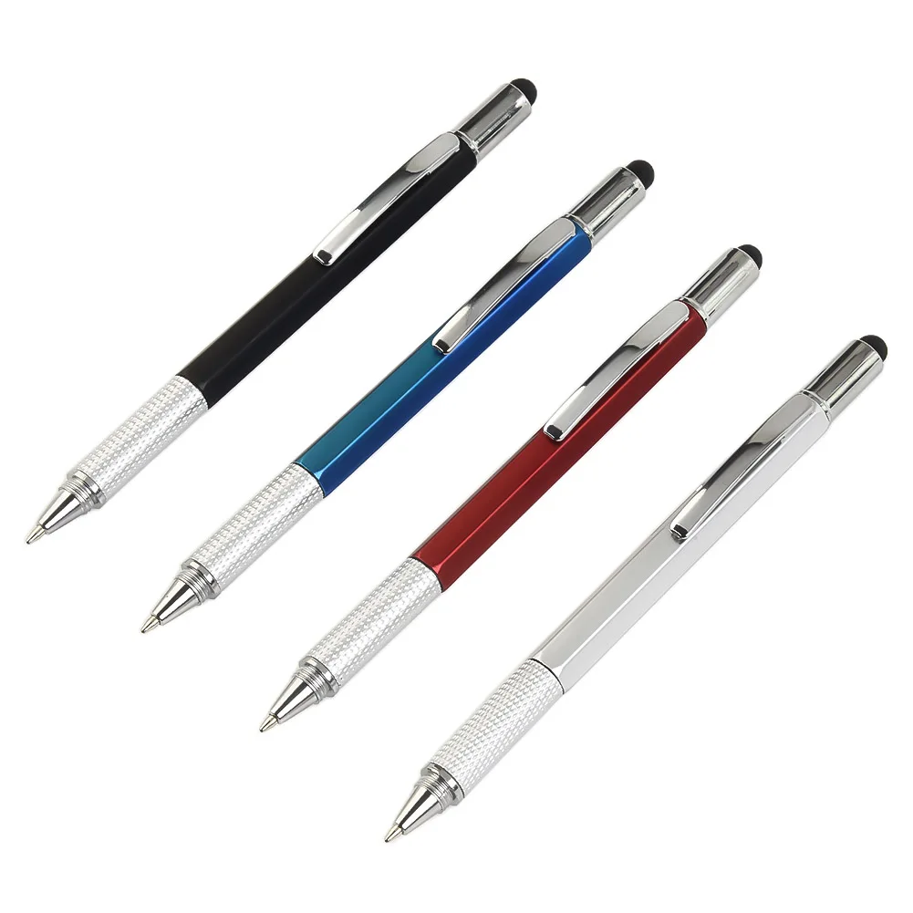 Multi Function Stylus Ballpoint Screwdriver Pen Touch Screen Compatibility Bubble Level Precise Measurements Chrome Plated
Multi Function Stylus Ballpoint Screwdriver Pen Touch Screen Compatibility Bubble Level Precise Measurements Chrome Plated