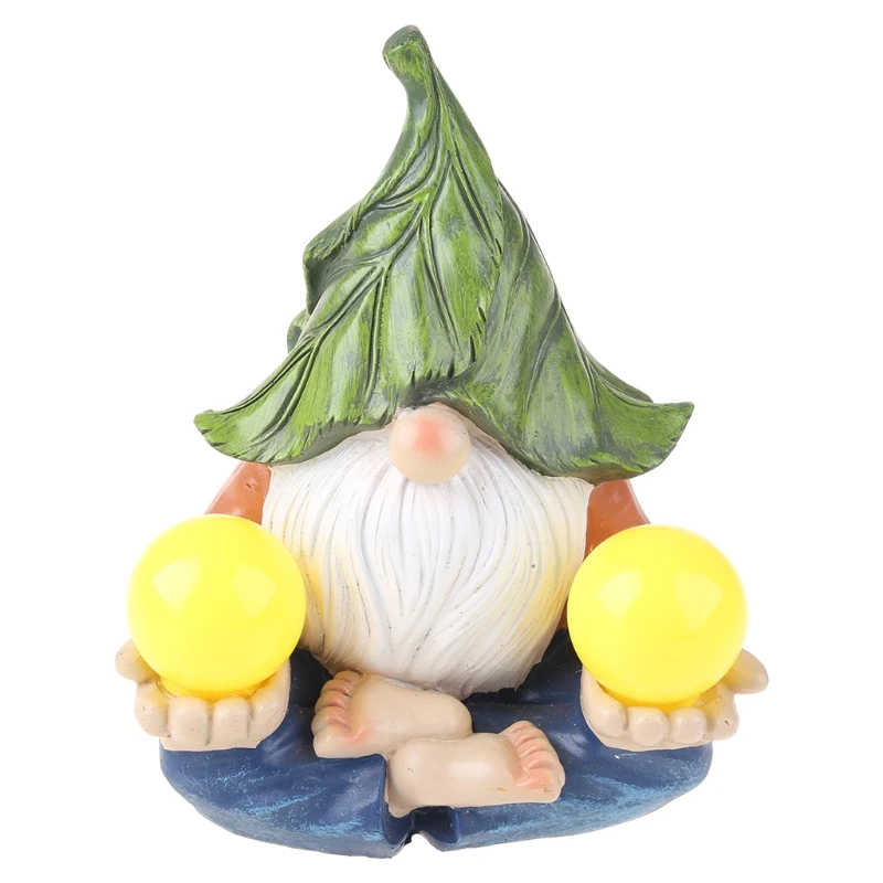 

Faceless Gnome Statue Garden Landscape Outdoor Courtyard Sculpture Decorative