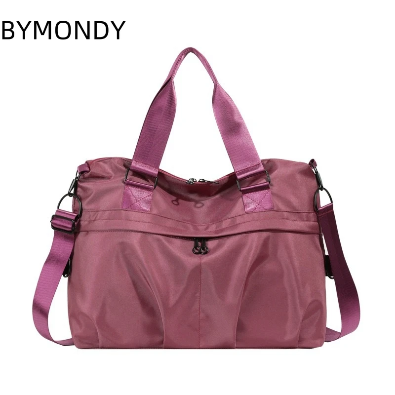 BYMONDY Summer Short Trip Women Shoulder Bags Fashion High Capacity Nylon Travel Luggage Handbags Ladies Casual Sports Gym Bag
BYMONDY Summer Short Trip Women Shoulder Bags Fashion High Capacity Nylon Travel Luggage Handbags Ladies Casual Sports Gym Bag