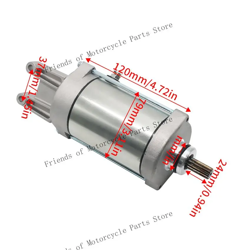 

Motorcycle Electric Starter Motor For Gilera Fuoco Nexus 500 E3 82699R AP8560025 Internal Accessories Parts Moto 12V 2023 New