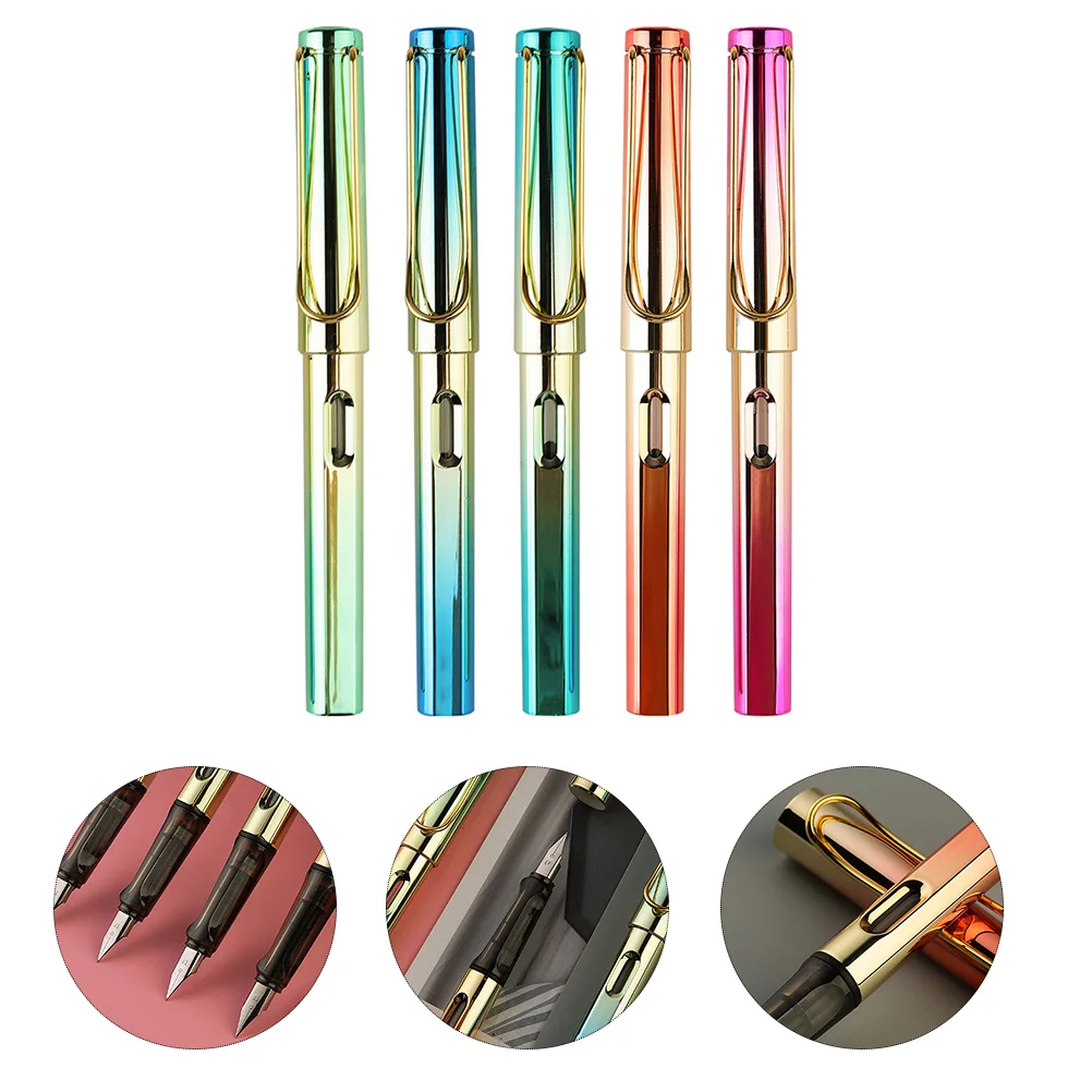 5 Pcs Pen Useful Without Ink Fountain Calligraphy Fountain Pens Signing Office Writing Supplement Plastic Work
5 Pcs Pen Useful Without Ink Fountain Calligraphy Fountain Pens Signing Office Writing Supplement Plastic Work