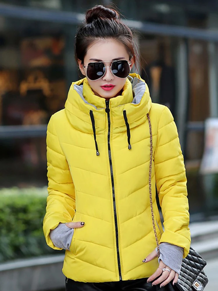 Fitshilling Winter Hooded Cotton Coat Women's Street Clothing Slim Fit Fashion Warm Parkas Women's Clothing Thickened Jacket
Fitshilling Winter Hooded Cotton Coat Women's Street Clothing Slim Fit Fashion Warm Parkas Women's Clothing Thickened Jacket