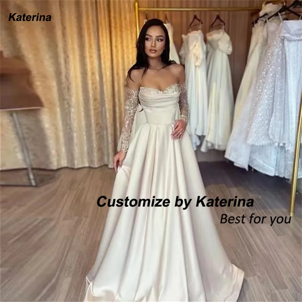 Кружевные вечерние платья Katerina с длинным рукавом сердечком А-силуэт атласное строгое вечернее платье для особых случаев
Кружевные вечерние платья Katerina с длинным рукавом сердечком А-силуэт атласное строгое вечернее платье для особых случаев