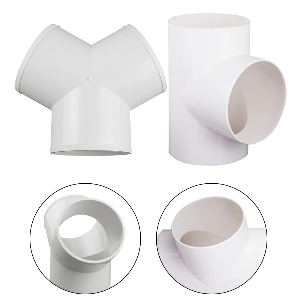 100mm T/Y Connector Duct Connector Quick Ventilation Tube Joint Coupler 3 Ways Splitter Pvc Extractor Fan Ventilation Fittings
100mm T/Y Connector Duct Connector Quick Ventilation Tube Joint Coupler 3 Ways Splitter Pvc Extractor Fan Ventilation Fittings