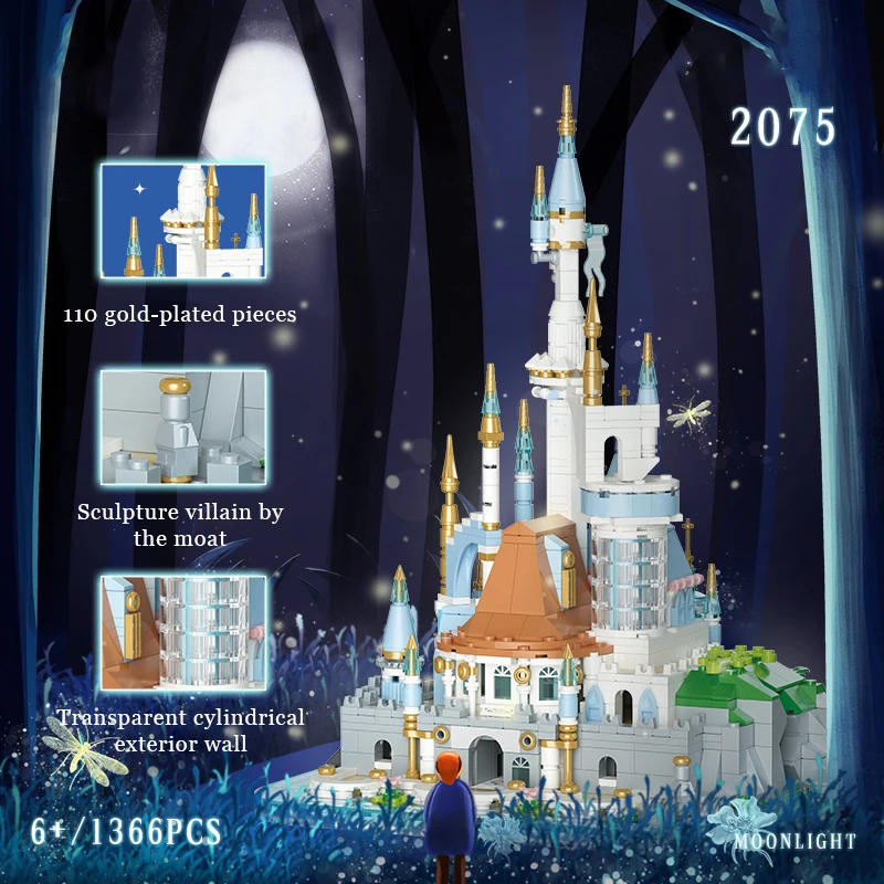 WLtoys MoonLight City Building Blocks Toy Fantasy Castle Church 3D Model Assemble Bricks Toy Educational New Year Gift for Kids
WLtoys MoonLight City Building Blocks Toy Fantasy Castle Church 3D Model Assemble Bricks Toy Educational New Year Gift for Kids