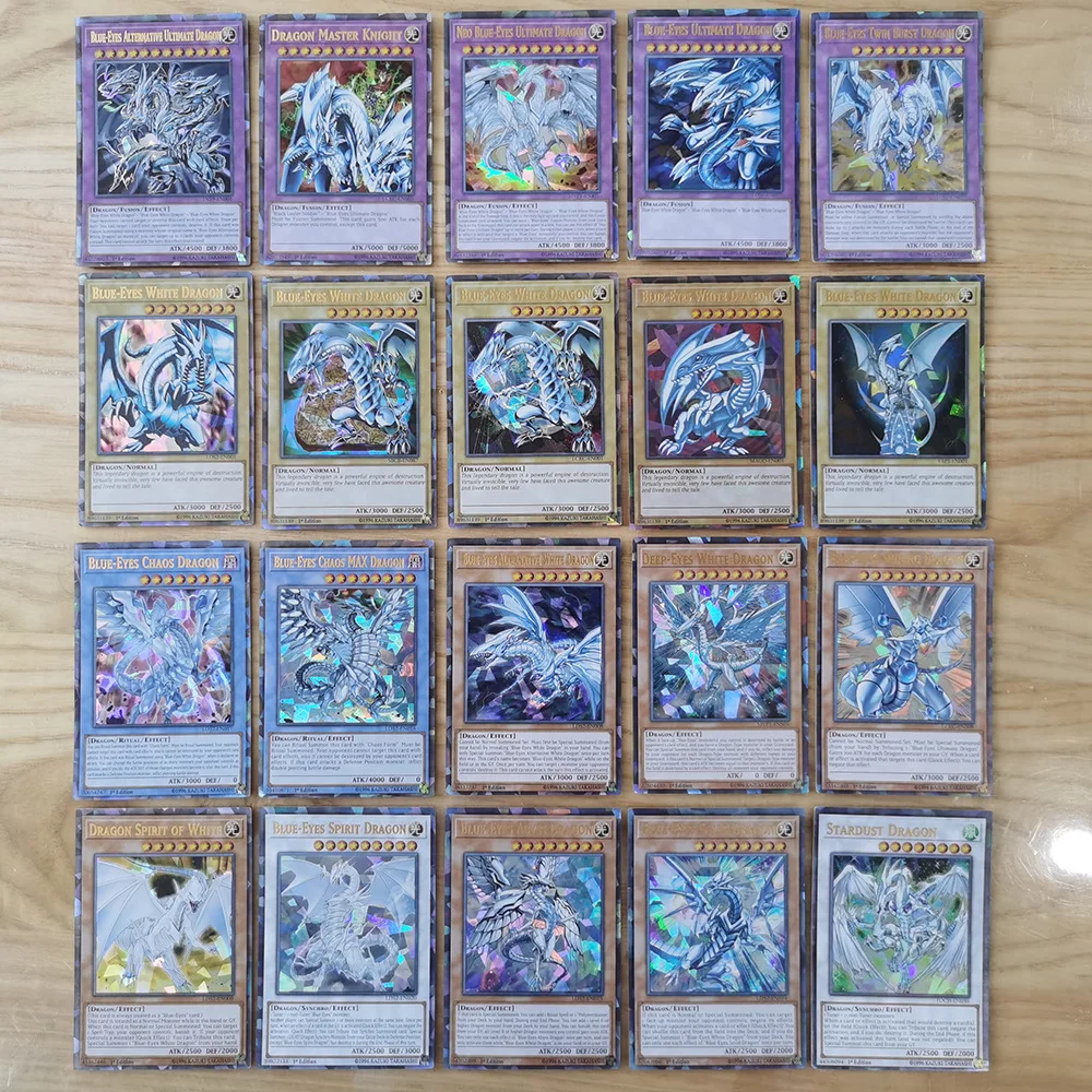 72Pcs/Box Yu-Gi-Oh! Rare Laser Flash Card Toy Yugioh Blue-Eyes White Dragon Egyptian God Table Games Competitive Paper Cards
72Pcs/Box Yu-Gi-Oh! Rare Laser Flash Card Toy Yugioh Blue-Eyes White Dragon Egyptian God Table Games Competitive Paper Cards