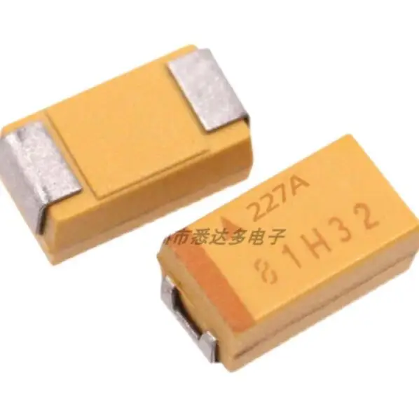 100 шт., танталовые конденсаторы SMD 227J 220 мкФ 6V 6,3 V C Type 6032, лучшее качество
100 шт., танталовые конденсаторы SMD 227J 220 мкФ 6V 6,3 V C Type 6032, лучшее качество