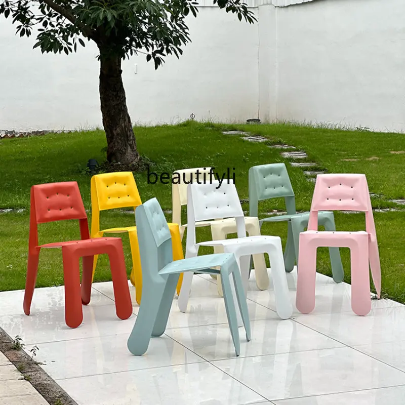 Artistic High-Grade Chair Baking Paint for Metal Dining Chair Ins Decorative Colorful Furniture restaurant chair
Artistic High-Grade Chair Baking Paint for Metal Dining Chair Ins Decorative Colorful Furniture restaurant chair