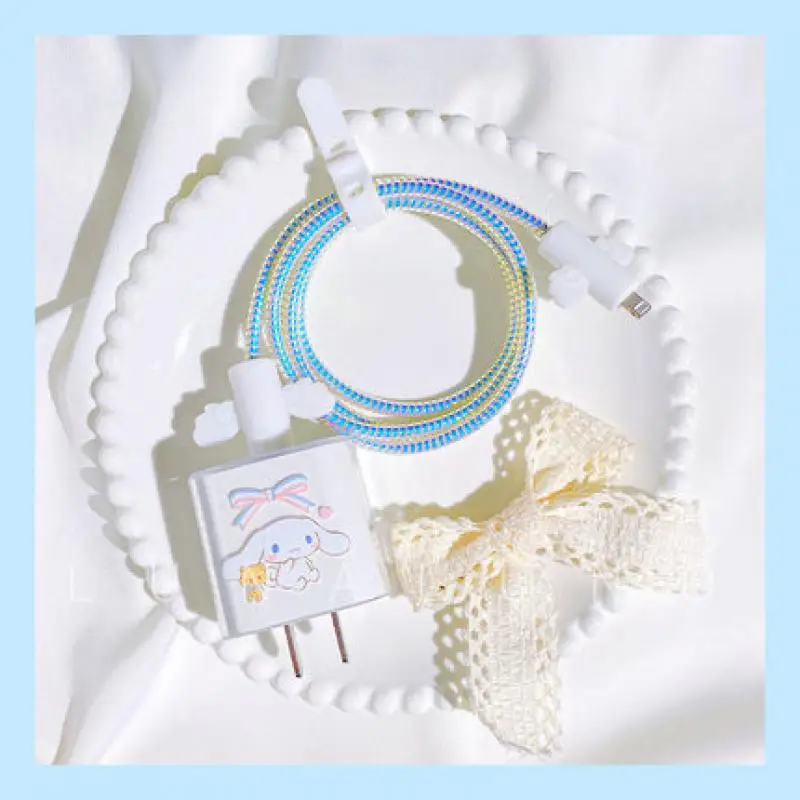 Sanrio Cinnamoroll for Apple 20W Charging Head Cover Kawaii 18W Fast Charge Charging Head Cartoon Iphone Power Plug Cover 5W
Sanrio Cinnamoroll for Apple 20W Charging Head Cover Kawaii 18W Fast Charge Charging Head Cartoon Iphone Power Plug Cover 5W