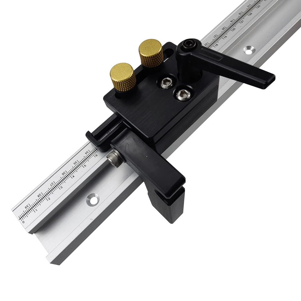 Aluminium Alloy T-tracks Slot Miter Track and Miter Slide Track Stopper Table Saw Miter Gauge Chute Woodworking Tools DIY
Aluminium Alloy T-tracks Slot Miter Track and Miter Slide Track Stopper Table Saw Miter Gauge Chute Woodworking Tools DIY