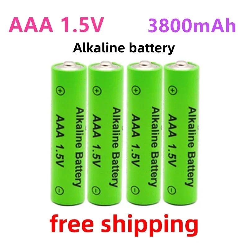 

1.5V AAA battery 3800mAh rechargeable alkaline battery 1.5V AAA battery for clocks, mice, computers, toys, etc.+free shipping