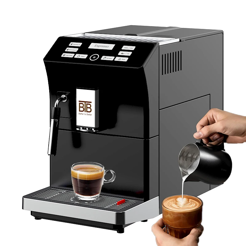 

China Household Use Expresso Cafetera Coffee Maker Espresso 3 In 1 Coffee Machine 1.7 Water Tank In-Home Coffee Equipment