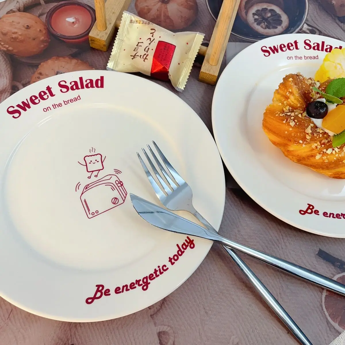 Cute Minimalist Ceramic Dining Plate 8-inch Circular Suitable for Fruits Cakes Breakfast Dishes Heat-resistant and Easy To Clean
Cute Minimalist Ceramic Dining Plate 8-inch Circular Suitable for Fruits Cakes Breakfast Dishes Heat-resistant and Easy To Clean