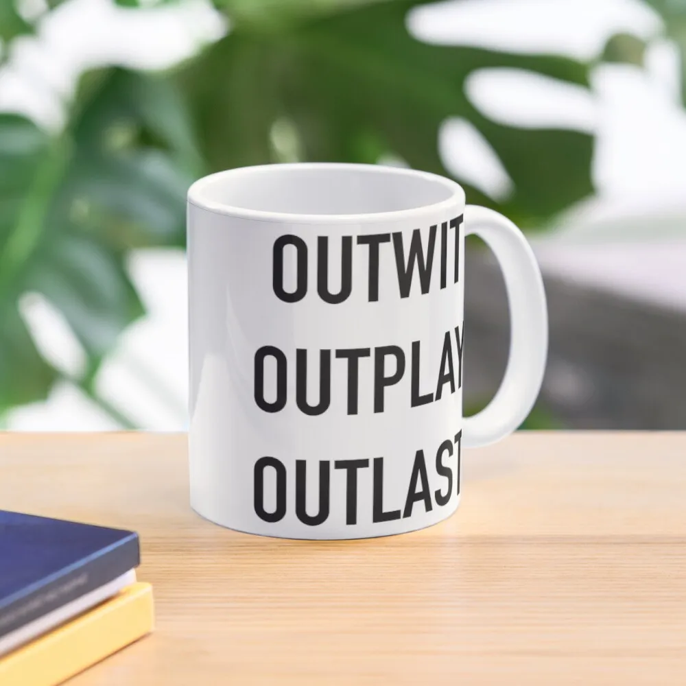 

Survivor Outwit Outplay Outlast Coffee Mug Thermo Cups To Carry Porcelain Thermal Cups Glass Cups Mug