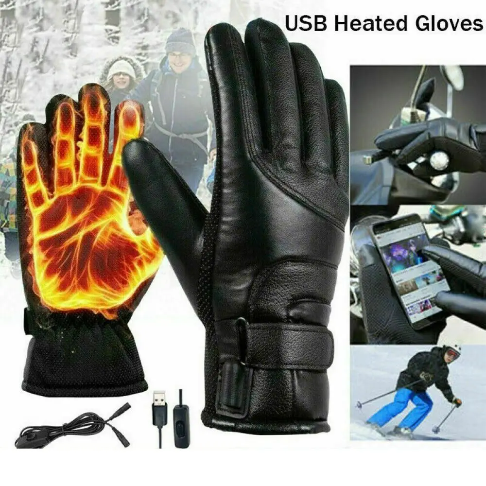 Warm Waterproof USB Windproof Cycling Gloves Heated Gloves Hand Warmer Electric Gloves
Warm Waterproof USB Windproof Cycling Gloves Heated Gloves Hand Warmer Electric Gloves