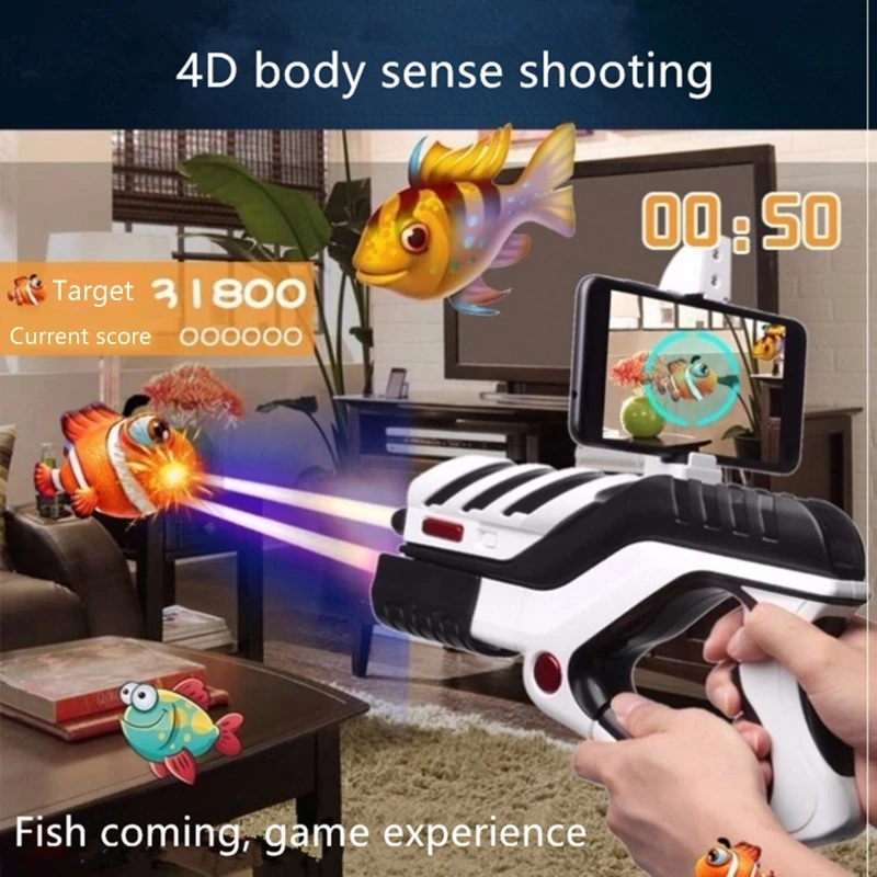 2024 Bluetooth-compatible AR Game Guns Toy VR Remote Sensing Gamepad Outdoor Air Guns Creative Toys Guns for Kid Adult Gaming
2024 Bluetooth-compatible AR Game Guns Toy VR Remote Sensing Gamepad Outdoor Air Guns Creative Toys Guns for Kid Adult Gaming