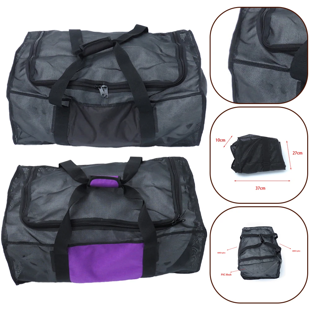 Diving Back Flying Jacket BCD Lightweight Bag With PVC Mesh Durable Outdoor Water Sports Accessories 68X44X28cm BLACK PVC
Diving Back Flying Jacket BCD Lightweight Bag With PVC Mesh Durable Outdoor Water Sports Accessories 68X44X28cm BLACK PVC