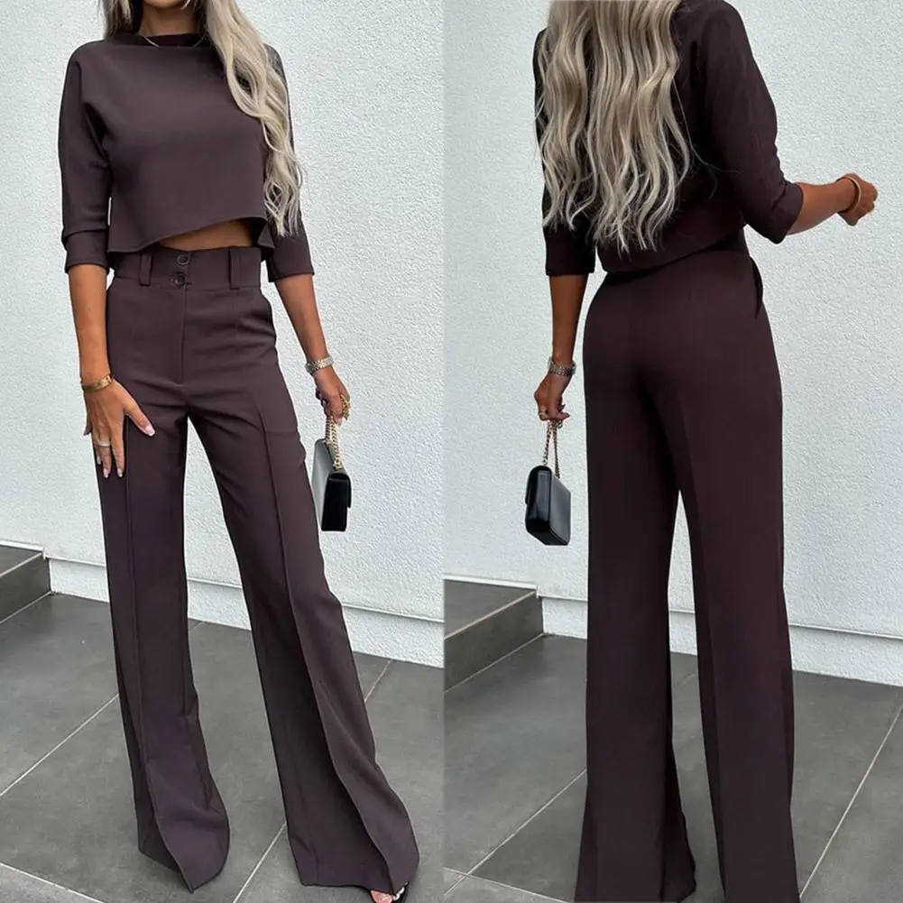 Casual Suit Women's Spring And Autumn High-Grade Fashion Pants Style Goddess Coffee Temperament High-waisted Color Wide-Leg Y6J6
Casual Suit Women's Spring And Autumn High-Grade Fashion Pants Style Goddess Coffee Temperament High-waisted Color Wide-Leg Y6J6