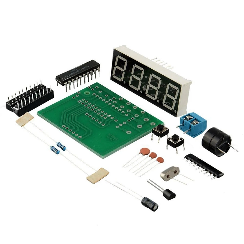 4-Digit Digital Electronic Clock Kit, Microcontroller Digital Clock, 4-Digit Digital Clock Kit, Electronic DIY Kit Durable
4-Digit Digital Electronic Clock Kit, Microcontroller Digital Clock, 4-Digit Digital Clock Kit, Electronic DIY Kit Durable