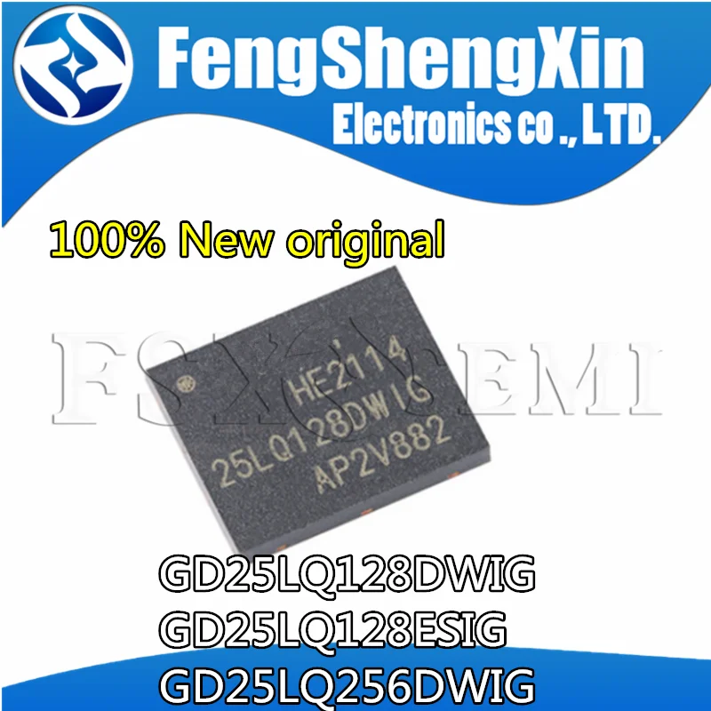 10pcs GD25LQ128DWIG 25LQ128DWIG GD25LQ128ESIG 25LQ128ESIG GD25LQ256DWIG 25LQ256DWIG
10pcs GD25LQ128DWIG 25LQ128DWIG GD25LQ128ESIG 25LQ128ESIG GD25LQ256DWIG 25LQ256DWIG