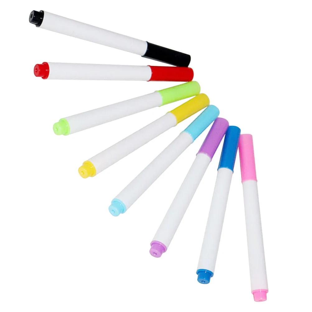 8 Pcs Mark Pens Erasable Whiteboard Marker Markers Dry Erase Children Painting Washable Easy to Wipe Portable
8 Pcs Mark Pens Erasable Whiteboard Marker Markers Dry Erase Children Painting Washable Easy to Wipe Portable