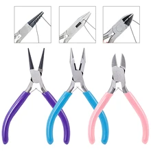 3 Pack Jewelry Repair Tools Kit, Round Nose Pliers,Needle Nose Pliers,Wire Cutters for Jewelry Making,Jewelry Pliers Set
3 Pack Jewelry Repair Tools Kit, Round Nose Pliers,Needle Nose Pliers,Wire Cutters for Jewelry Making,Jewelry Pliers Set