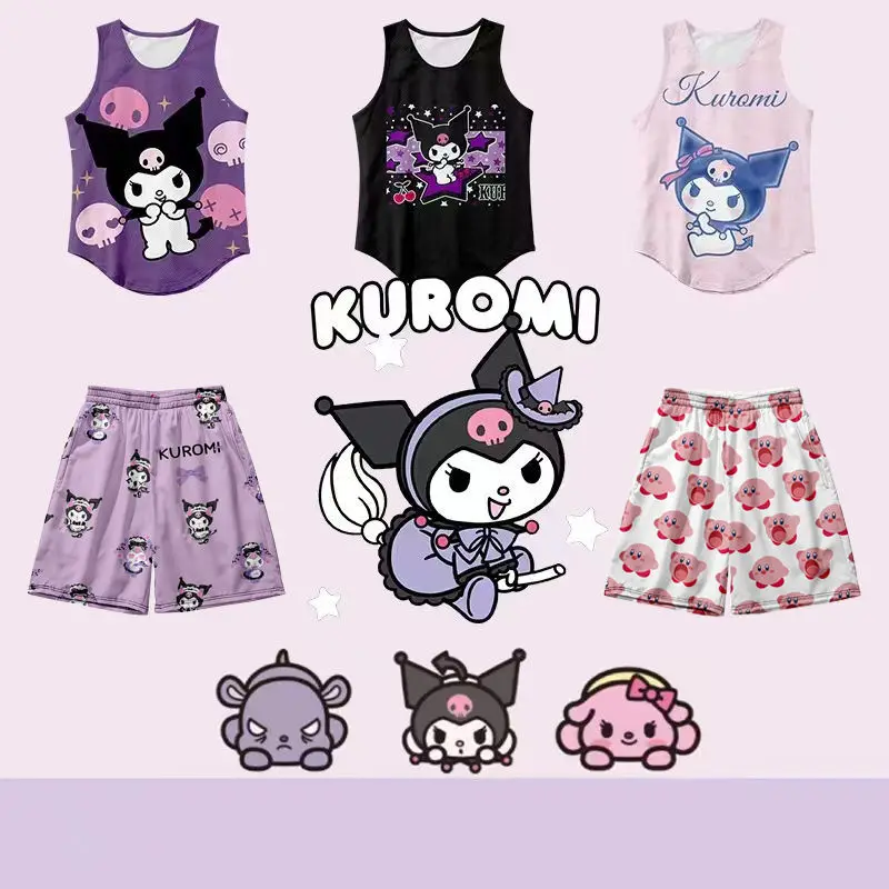 Sanrio Shorts Kuromi Cinnamoroll Men and Women Loose Casual Summer Beach Pants Wide Leg Pants Couple Sleeping Pants
Sanrio Shorts Kuromi Cinnamoroll Men and Women Loose Casual Summer Beach Pants Wide Leg Pants Couple Sleeping Pants