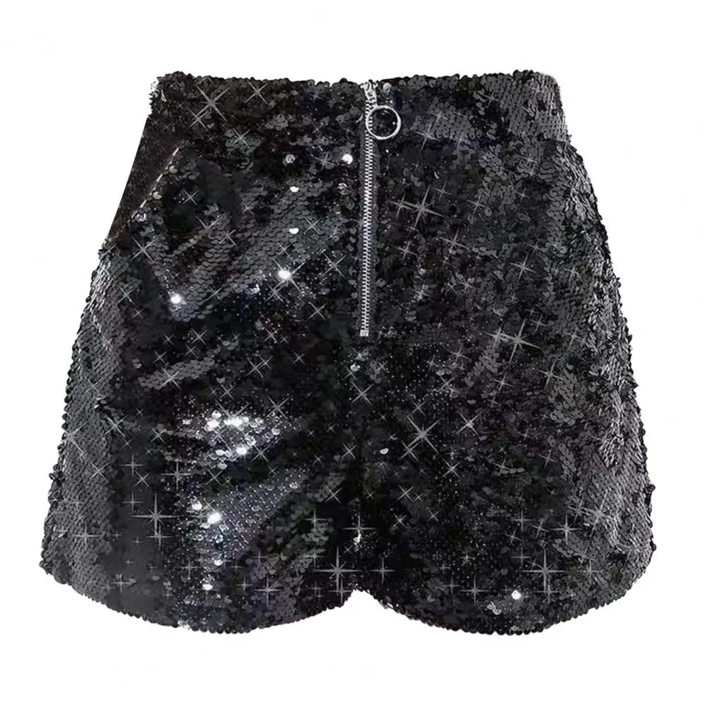 Versatile Style Shorts Sparkling Sequin High Waist Shorts for Women Bodycon Party Club Festival Dance Shorts with O-ring Zipper
Versatile Style Shorts Sparkling Sequin High Waist Shorts for Women Bodycon Party Club Festival Dance Shorts with O-ring Zipper