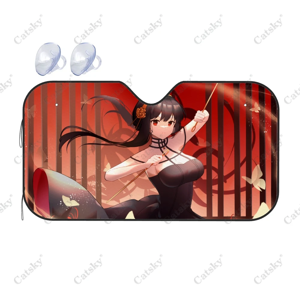 Универсальный солнцезащитный козырек на лобовое стекло автомобиля, Yor Briar (шпион × семья), солнцезащитный козырек, складные солнцезащитные козырьки, автомобильные аксессуары
Универсальный солнцезащитный козырек на лобовое стекло автомобиля, Yor Briar (шпион × семья), солнцезащитный козырек, складные солнцезащитные козырьки, автомобильные аксессуары