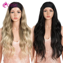 Headband Wig 29” Long Wavy Blone Wig Machine Made Glueless Headband Wig for Women Natural Black Synthetic Hair Cosplay Wigs
Headband Wig 29” Long Wavy Blone Wig Machine Made Glueless Headband Wig for Women Natural Black Synthetic Hair Cosplay Wigs