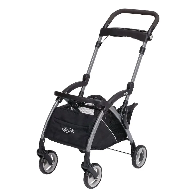 

Elite Car Seat Carrier, Lightweight Frame, Travel Stroller Accepts any Graco SnugRide Infant Car Seat, Black