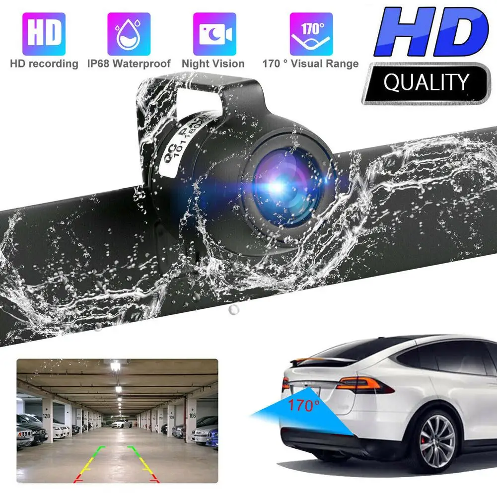 Car Reverse Backup Camera 170-degree Wide Viewing Angle Night Vision Rear View Parking Cam Waterproof Camcorder
Car Reverse Backup Camera 170-degree Wide Viewing Angle Night Vision Rear View Parking Cam Waterproof Camcorder