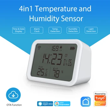 Tuya WiFi Thermometer Hygrometer LCD Display
