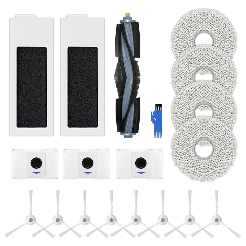 Main Side Brush Hepa Filters Mop Cloths Dust Bags For Ecovacs Deebot T20 Omni Replacement Spare Parts
Main Side Brush Hepa Filters Mop Cloths Dust Bags For Ecovacs Deebot T20 Omni Replacement Spare Parts