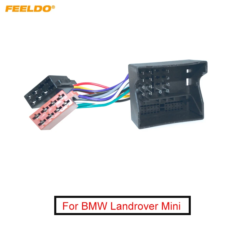 FEELDO Автомобильное CD-радио Audio ISO адаптер жгут проводов для BMW Landrover Mini Car ISO Головные устройства провод кабель 
FEELDO Автомобильное CD-радио Audio ISO адаптер жгут проводов для BMW Landrover Mini Car ISO Головные устройства провод кабель