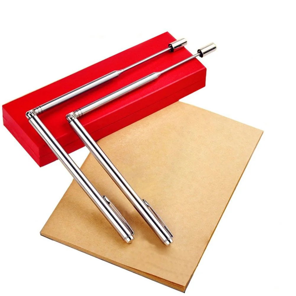 1PCS Dowsing Rods Brass Tools Water Detector Measuring Instruments Easy To Carry Stainless Steel Positioning Rod
1PCS Dowsing Rods Brass Tools Water Detector Measuring Instruments Easy To Carry Stainless Steel Positioning Rod