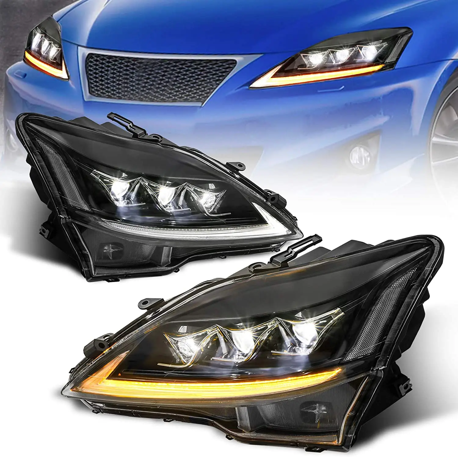 Светодиодные фары для Lexus IS250 IS350 ISF IS 220d 2006 2007 2008 2009 2010 2011 передние лампы в сборе с последовательным поворотом S
Светодиодные фары для Lexus IS250 IS350 ISF IS 220d 2006 2007 2008 2009 2010 2011 передние лампы в сборе с последовательным поворотом S