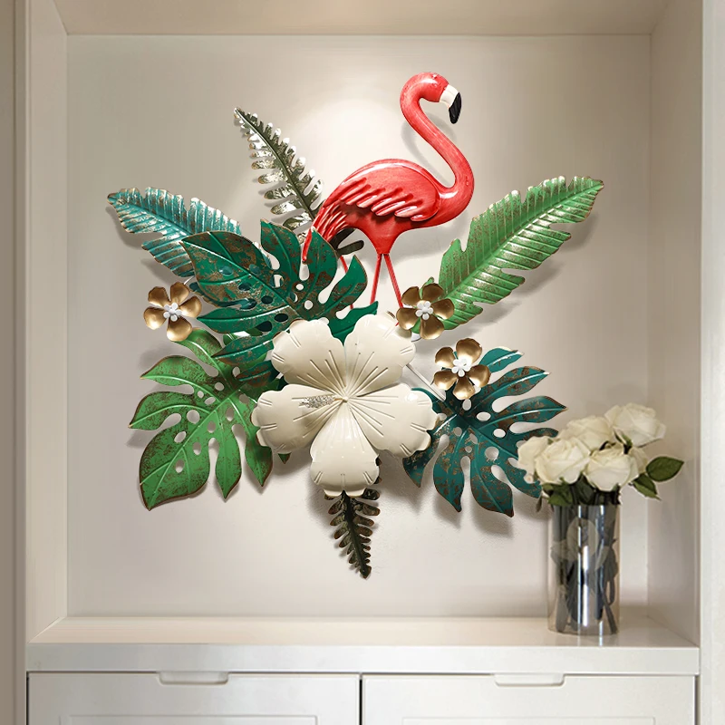 Настенное украшение в скандинавском стиле, креативный Железный трехмерный 3d-фон с фламинго для гостиной, украшение для дома
Настенное украшение в скандинавском стиле, креативный Железный трехмерный 3d-фон с фламинго для гостиной, украшение для дома
