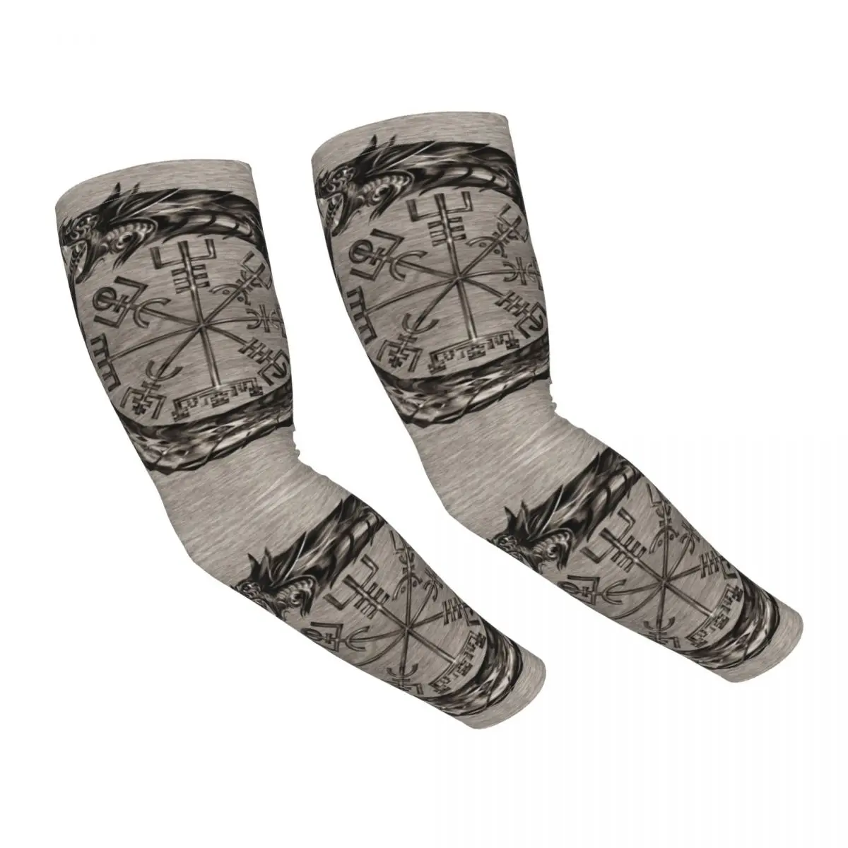 Ouroboros With Vegvisir Sports Compression Arm Sleeves Warmer Norse Dragon Viking Compass UV Protection Tattoo Cover Up
Ouroboros With Vegvisir Sports Compression Arm Sleeves Warmer Norse Dragon Viking Compass UV Protection Tattoo Cover Up