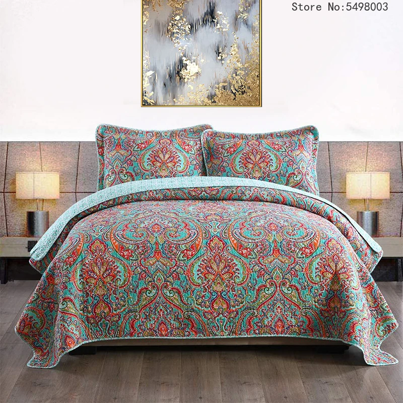 Cotton Handmade Patchwork Quilt Set Washed Blue Classic Bohemian Pattern Bedspread Coverlet Set Excellent Blanket Twin King Size
Cotton Handmade Patchwork Quilt Set Washed Blue Classic Bohemian Pattern Bedspread Coverlet Set Excellent Blanket Twin King Size