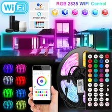 5M-20M LED Strip Infrared Control Colorful WiFi 2835 RGB Waterproof Bluetooth Mobile Phone Remote Control LED Smart Light Strip
5M-20M LED Strip Infrared Control Colorful WiFi 2835 RGB Waterproof Bluetooth Mobile Phone Remote Control LED Smart Light Strip