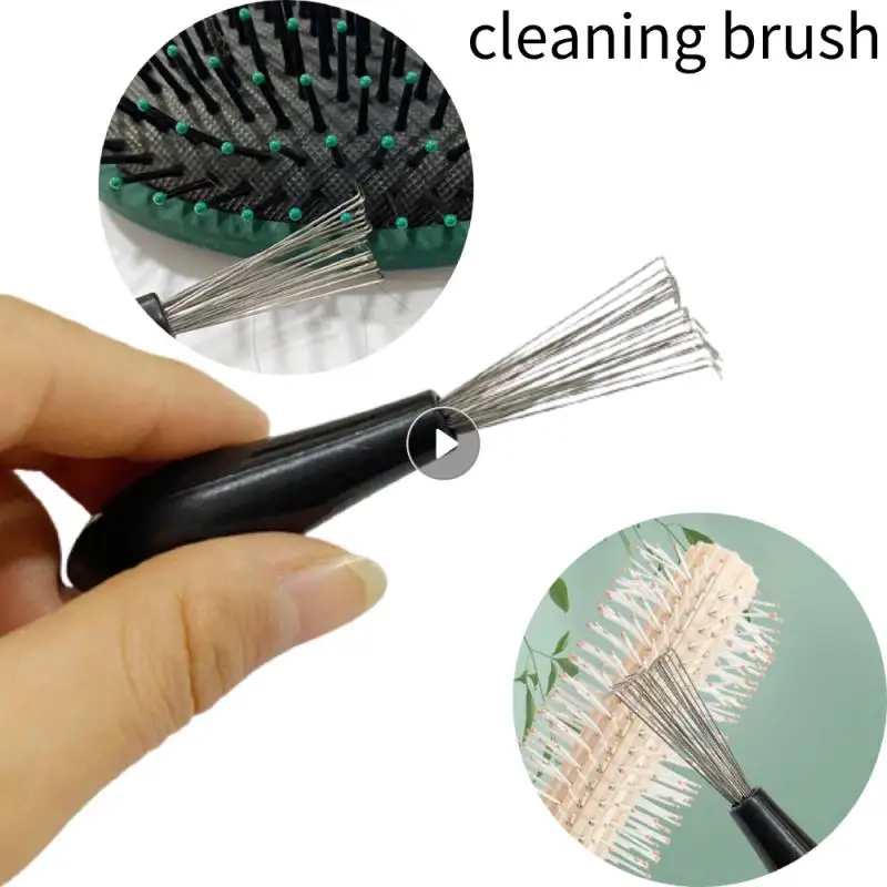 

Comb Hair Brush Cleaner Plastic Handle Cleaning Brush Remover Embedded Beauty Tools Cleaning Products Cleaning Supplies Tools