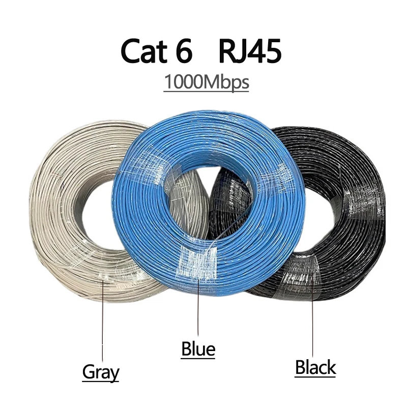 

Ethernet Cable Cat6 Lan Cable 10m 15m UTP Cat 6 RJ 45 Splitter Network Cable RJ45 Twisted Pair Patch Cord For PC Laptop Router