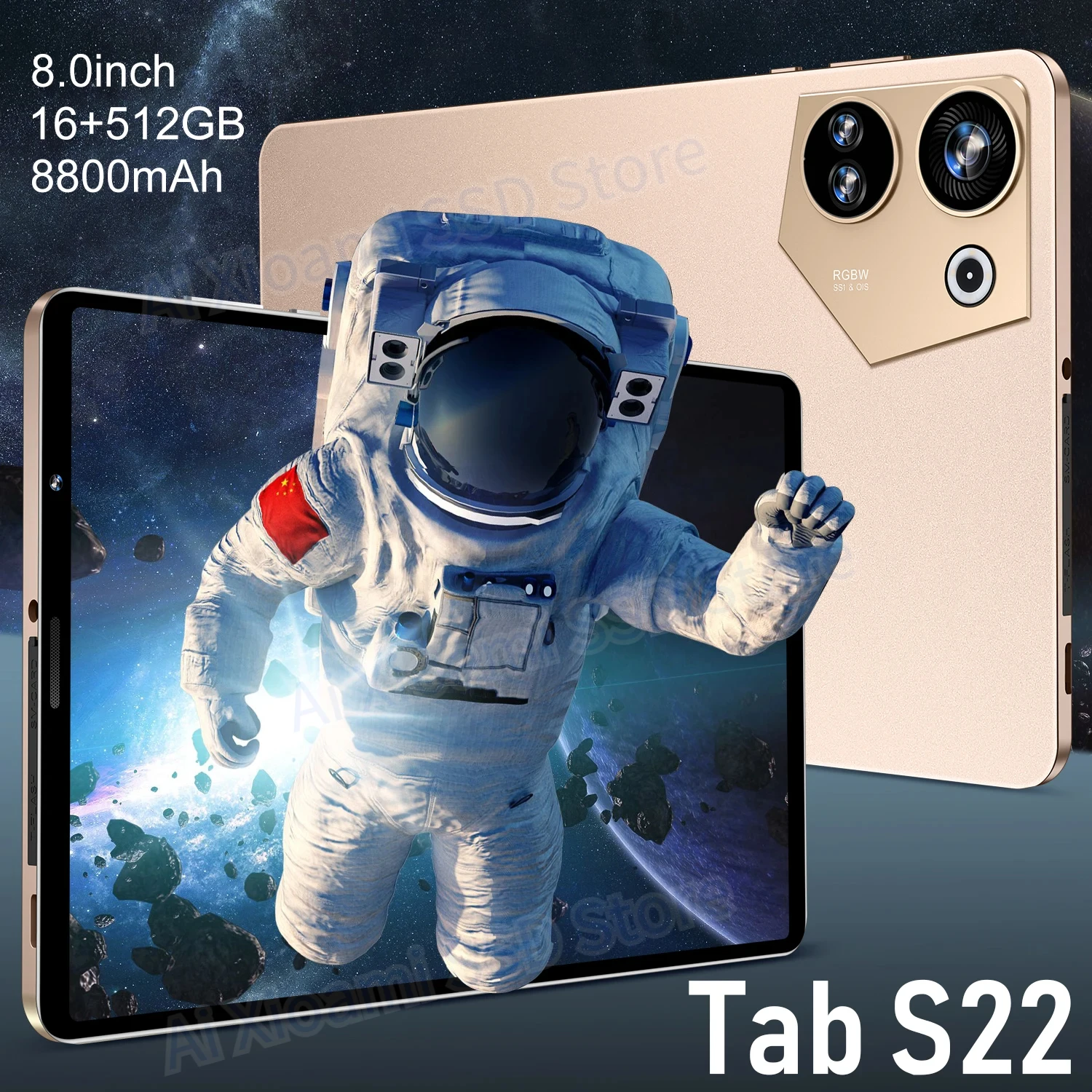 

Tab S22 Original PC Global Version Tablets 8.0inch HD Original Tablet 5G Wifi Android PC Tablets Google Play Snapdragon888 16MP